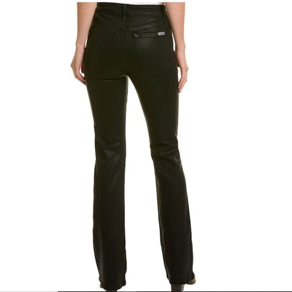 New Joe's Jeans High Rise Boot Cut Jeans in Black Coated size 26 - Picture 3 of 15